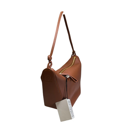 Used LOEWE Basket Bag Shoulder Bag Brown PHW