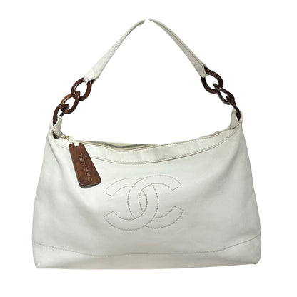 CHANEL WOODEN SHOULDER BAG [3000852]