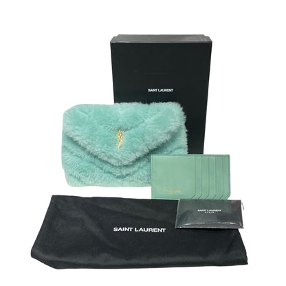 YSL BLUE PUFFY POUCH [3000860]