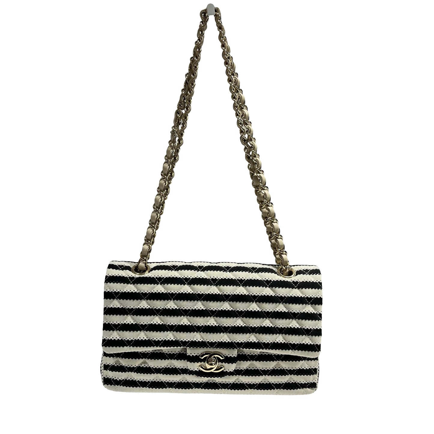 CHANEL PEARL CF25 BLACK WHITE [3001105]