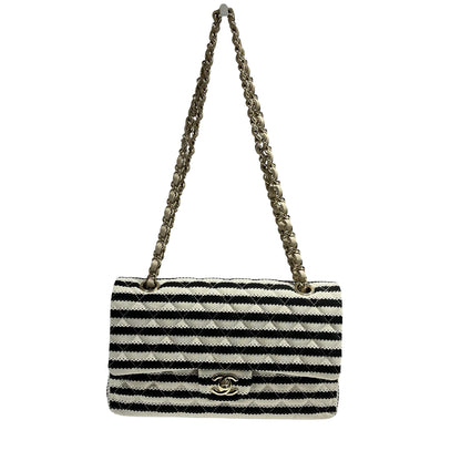 CHANEL PEARL CF25 BLACK WHITE [3001105]