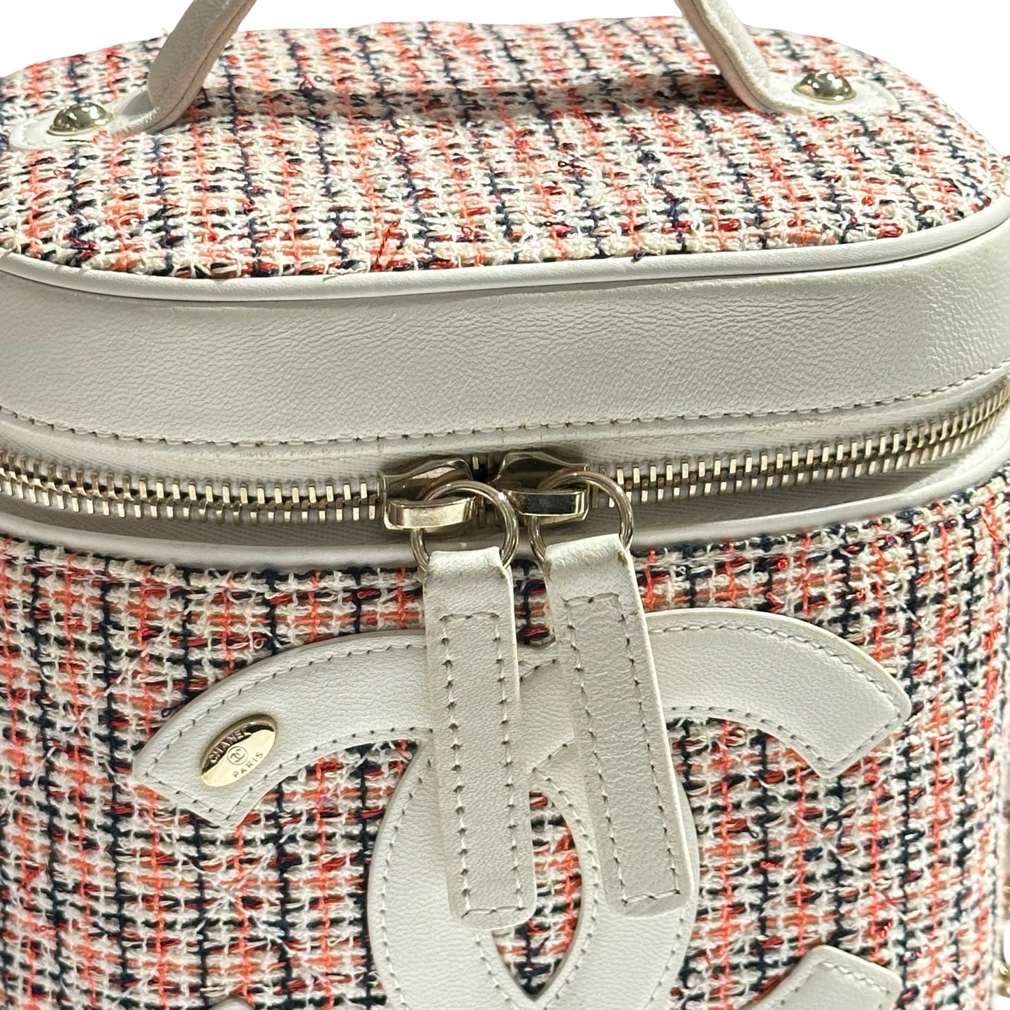 CHANEL TWEED VANITY BAG [3000454]
