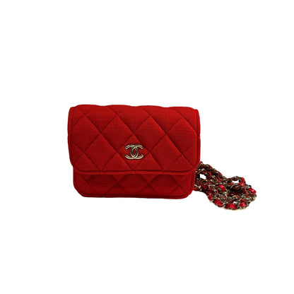 CHANEL MINI BAG RED [3001171]