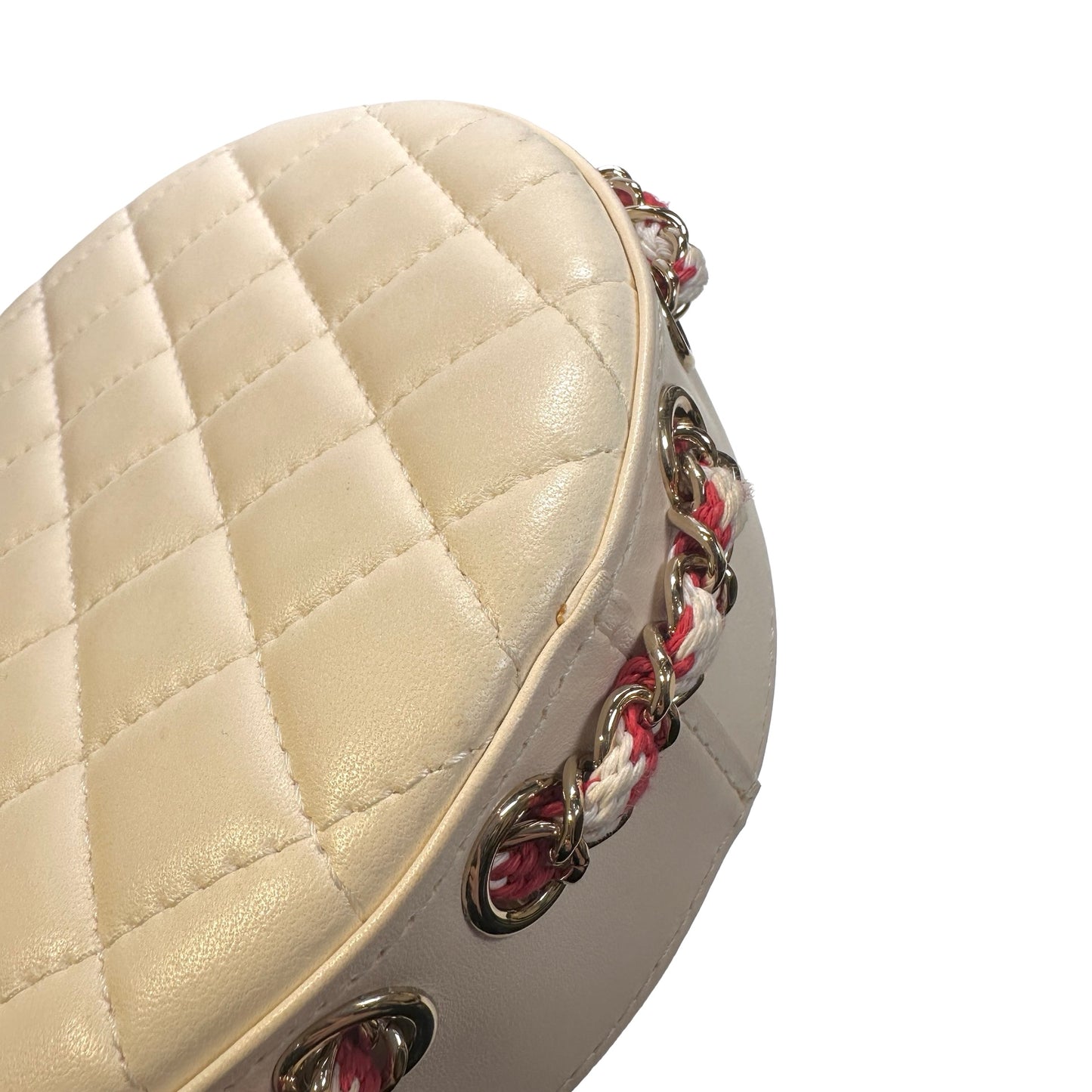 Used CHANEL Coco Lifesaver Small Round Bag Crossbody Bag