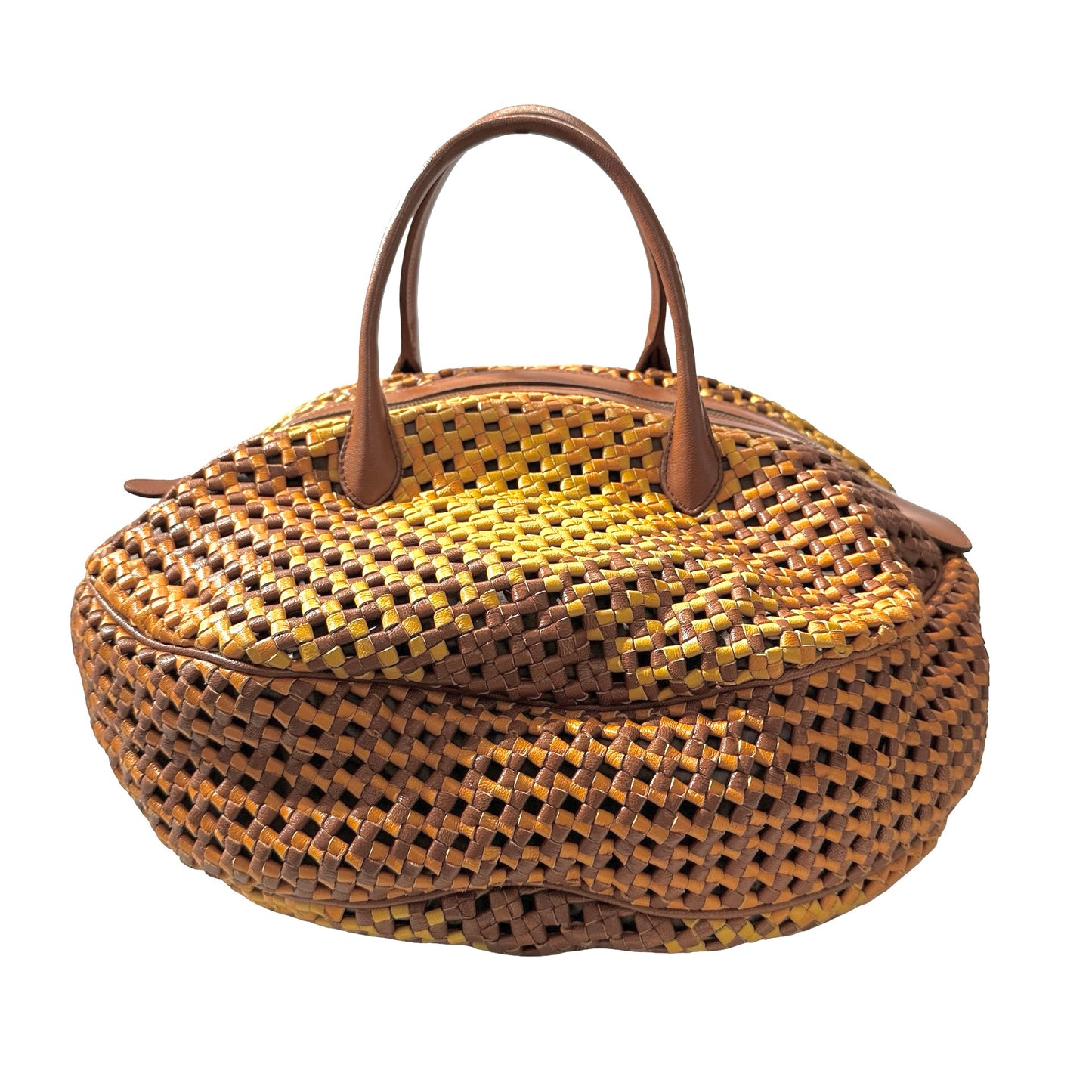 Used BOTTEGA VENETA Tote Bag Brown