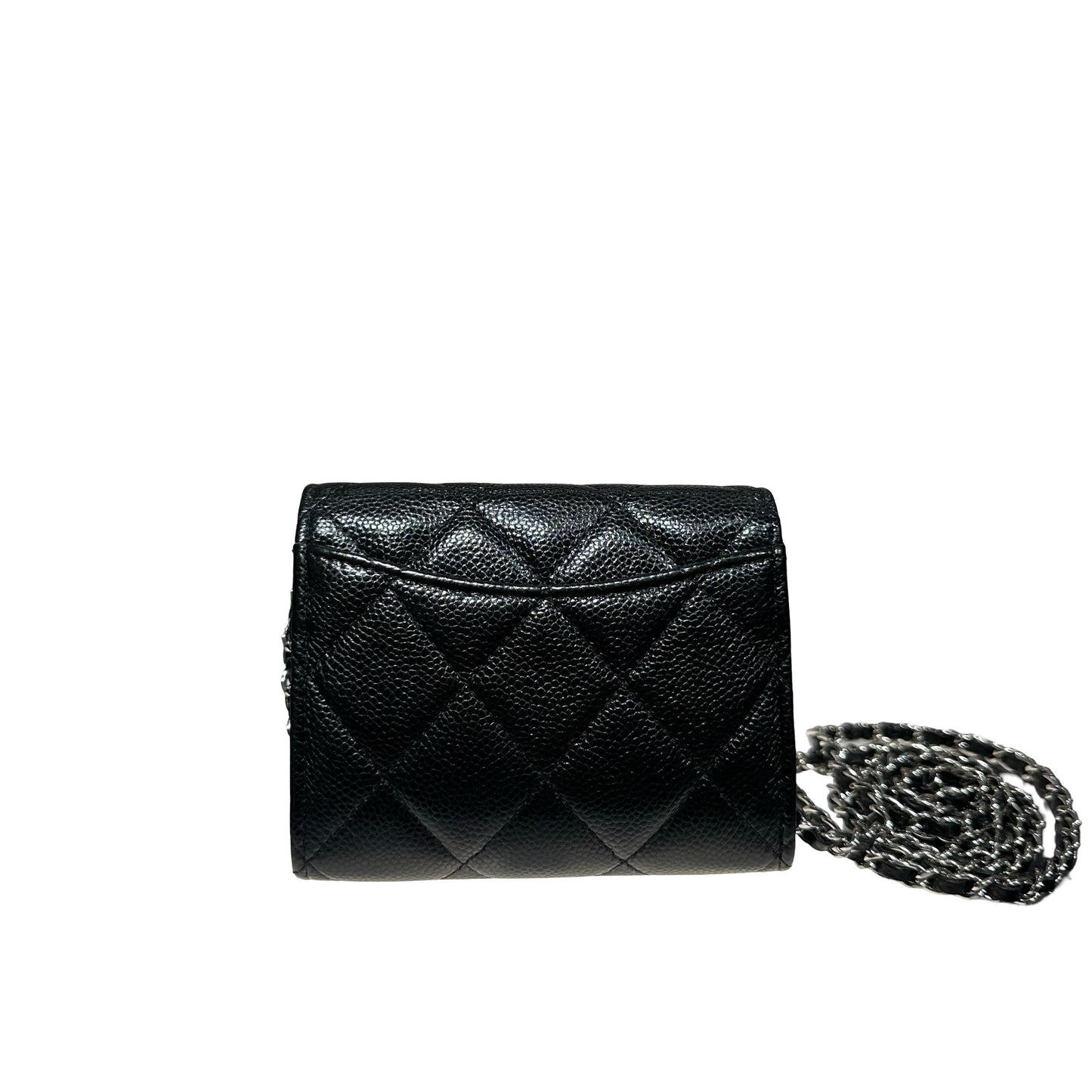CHANEL SMALL WOC BLACK CAVIAR PHW [3000598]