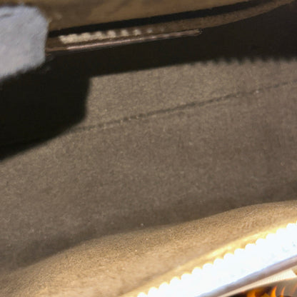 Used FENDI Leather By The Way Handbag Blue GHW