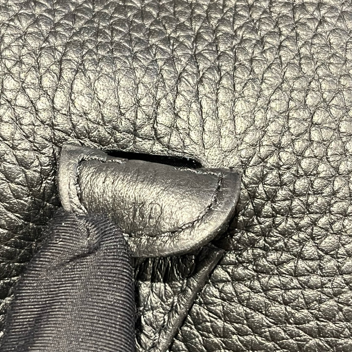 Used Hermès Evelyne Cross Body Bag Black PHW