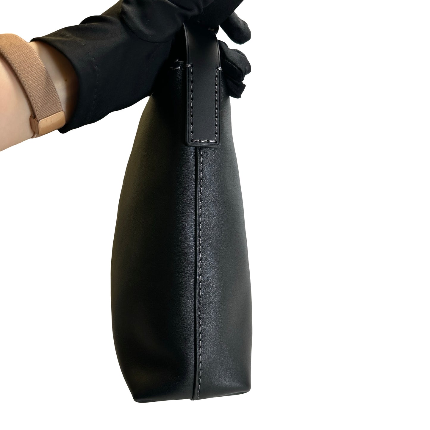 COACH Leather Crossbody Cross Body Bag Black