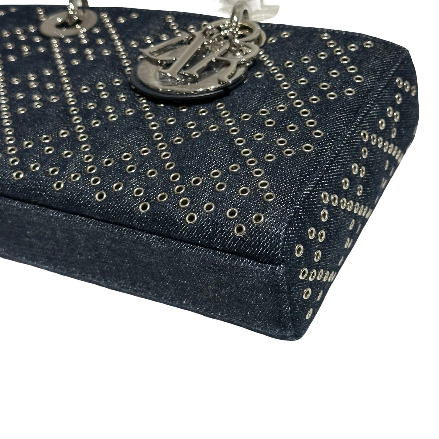 DIOR D-JOY MEDIUM 26 DENIM PHW [3000159]