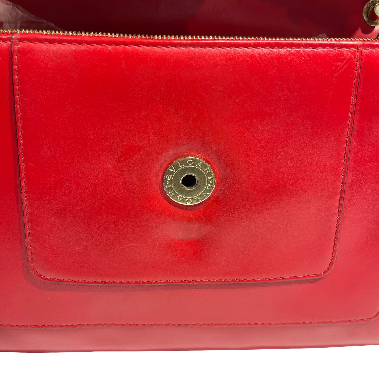 BVLGARI SERPENTI FOREVER RED CALFSKIN GHW [3000696]