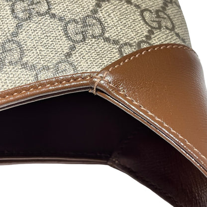 Used GUCCI Shoulder Bag Brown GHW