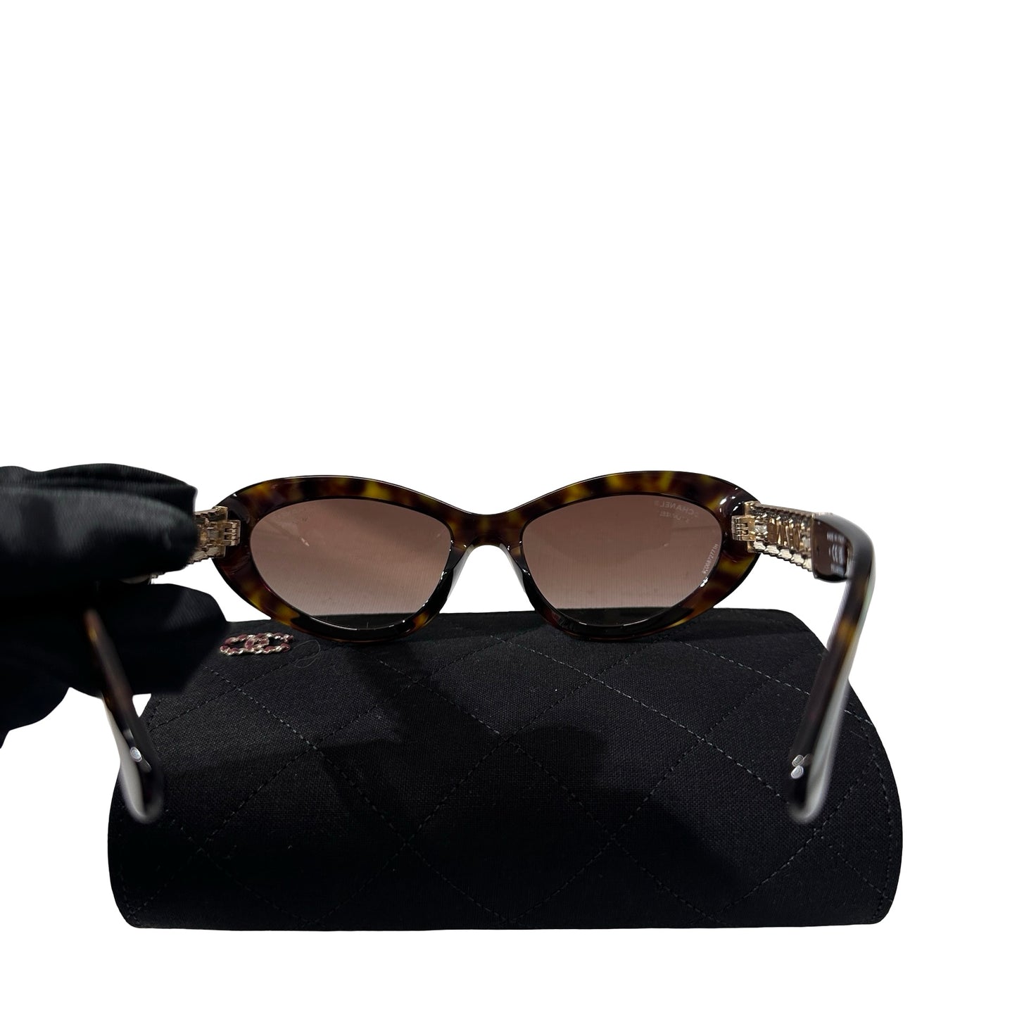Used Chanel Sunglasses Brown