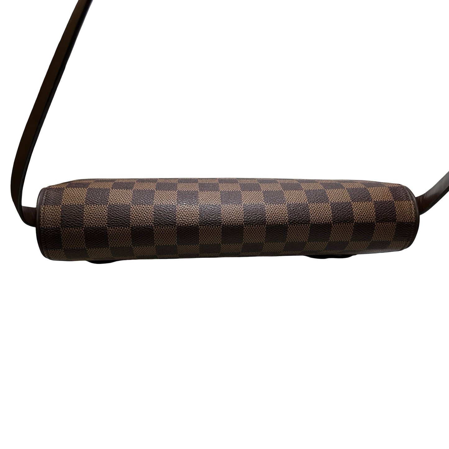 Used LOUIS VUITTON Monogram Damier Shoulder Bag Brown