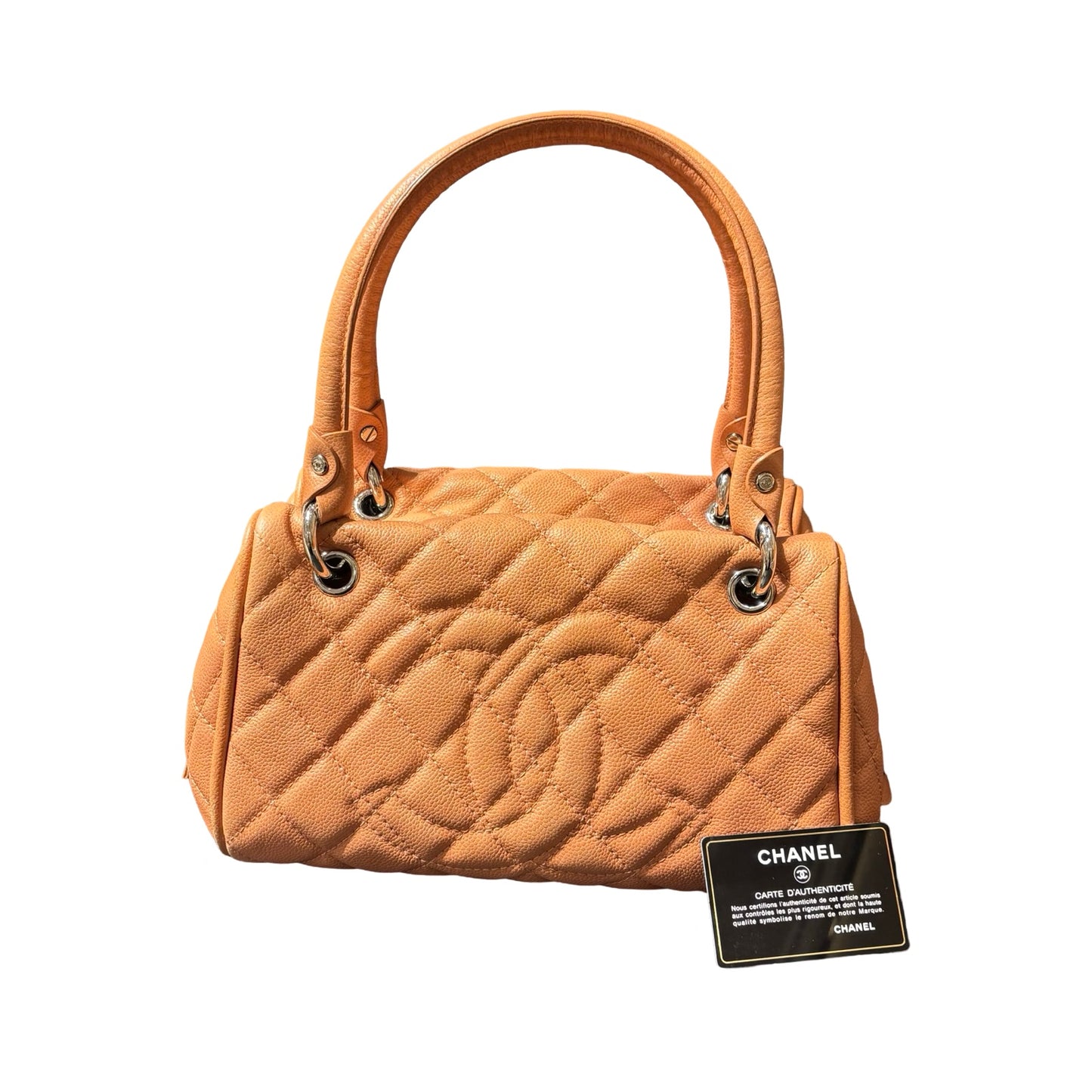 Matelasse Quilted Calfskin Bolide Shoulder bag [101697]