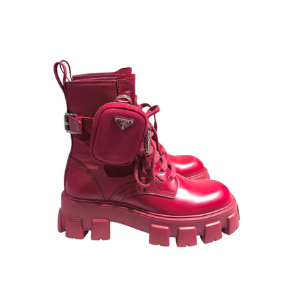 PRADA RED SHOES [3000887]