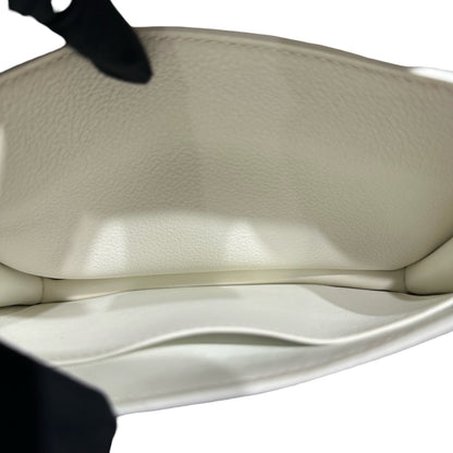 HERMES CONSTANCE MINI 19 EVERCOLOUR 01WHITE PHW ENAMEL [3000157]