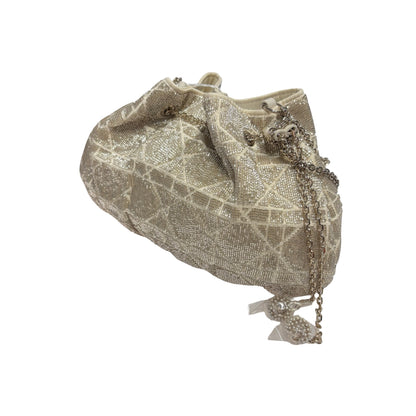 DIOR DRAWSTRING CHAIN SHOULDER BAG [3000398]