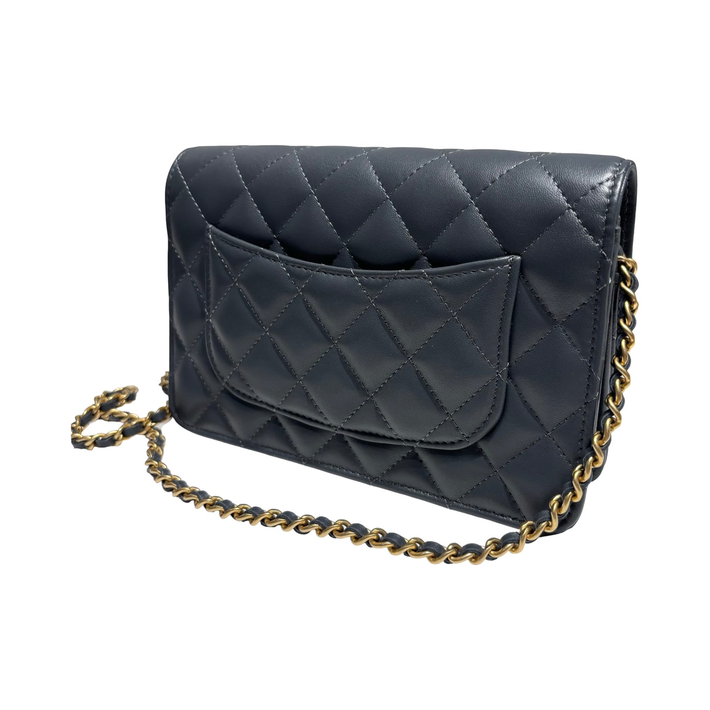 CHANEL GREY WOC [20000310]