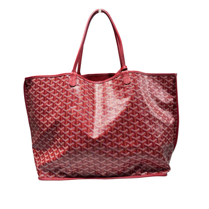 Used GOYARD Tote GM Tote Bag Red
