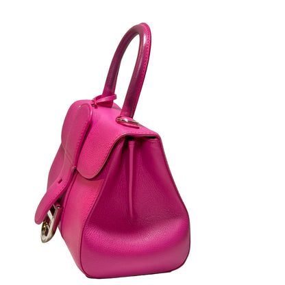Used DELVAUX Calfskin Leather BRILLANT MINI Cross Body Bag