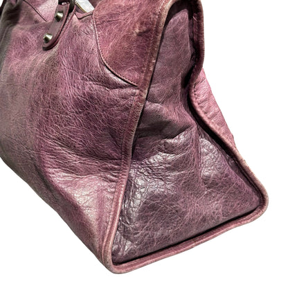 Used BALENCIAGA Shoulder Bag Purple