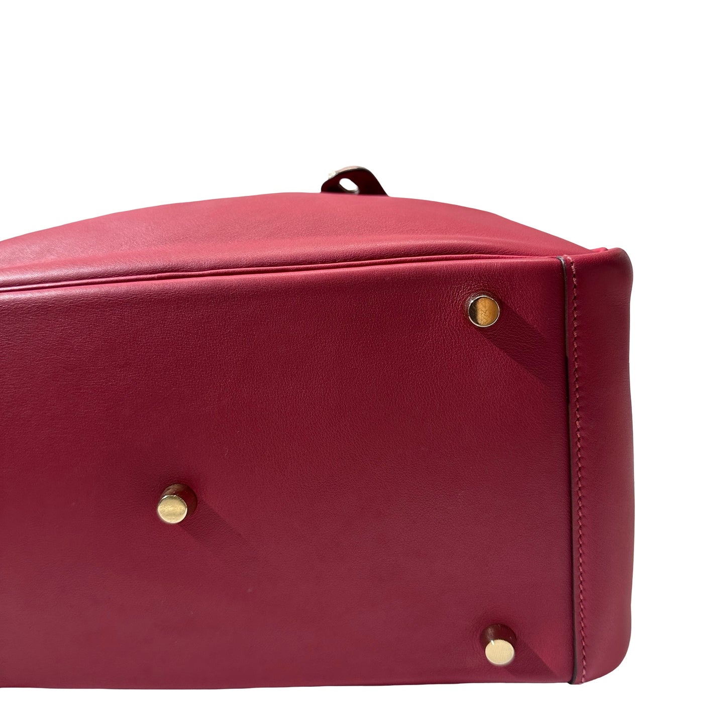 Used HERMÈS Lindy 30 Tote Bag Pink GHW