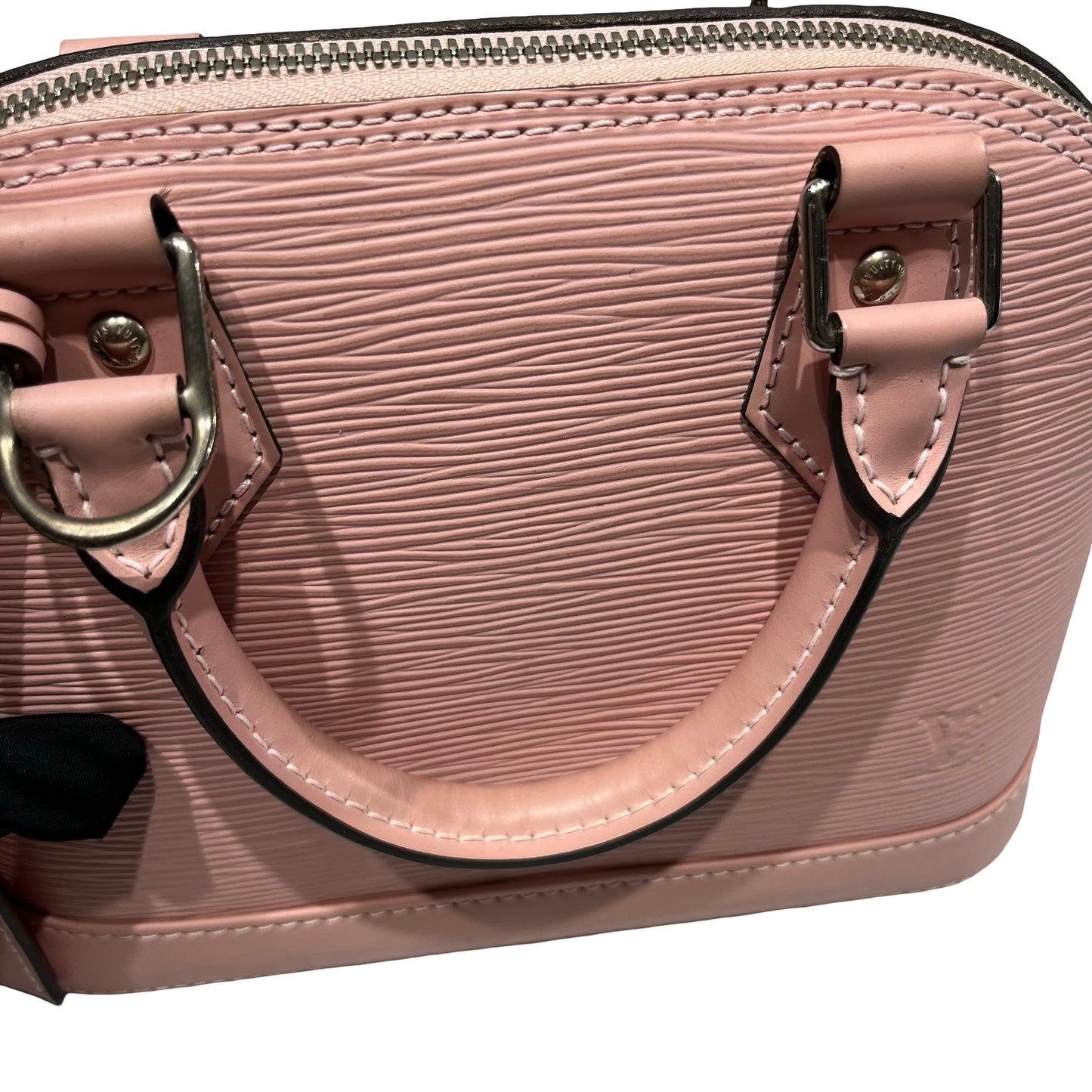 Used LOUIS VUITTON Epi Leather Alma BB Two Way Shoulder Bag Pink GHW