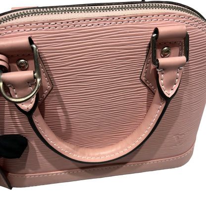 Used LOUIS VUITTON Epi Leather Alma BB Two Way Shoulder Bag Pink GHW