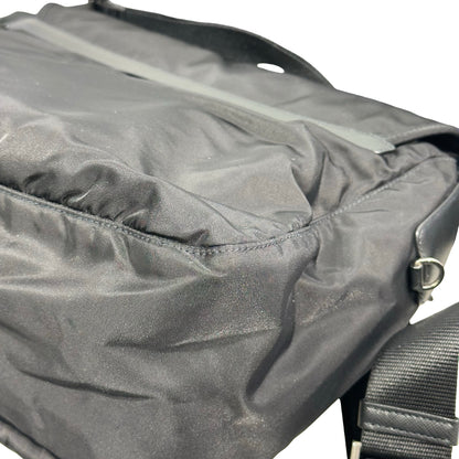 Used PRADA Nylon Nylon Messenger Bag Messenger Bag Black