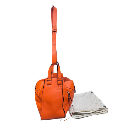 Used LOEWE Hammock small Crossbody Bag Orange