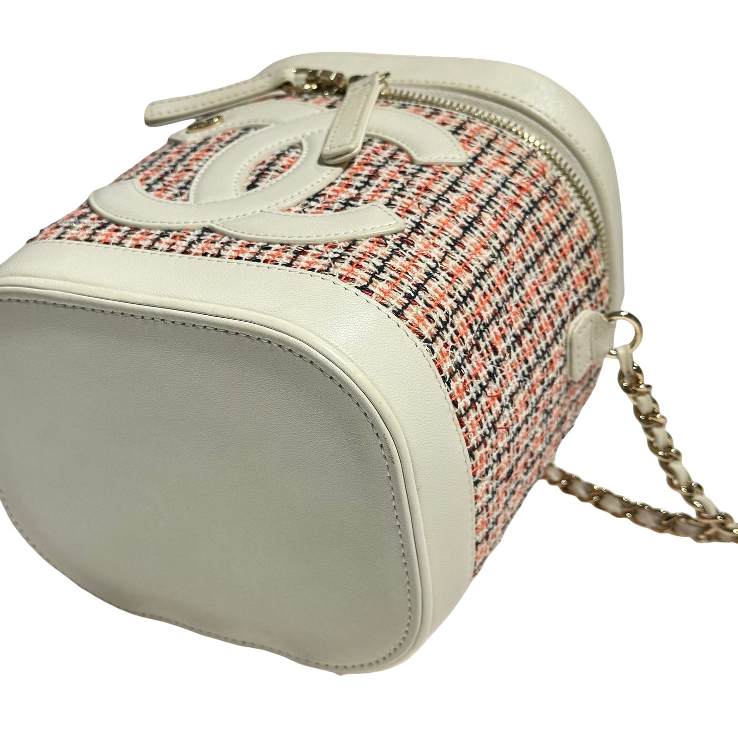 CHANEL TWEED VANITY BAG [3000454]