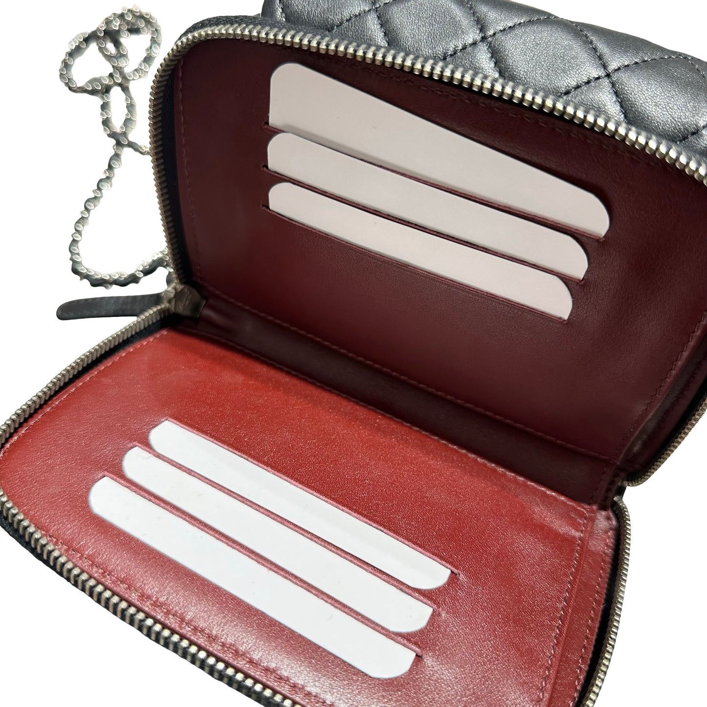 CHANEL MINI DOUBLE POUCH BAG [3000442]