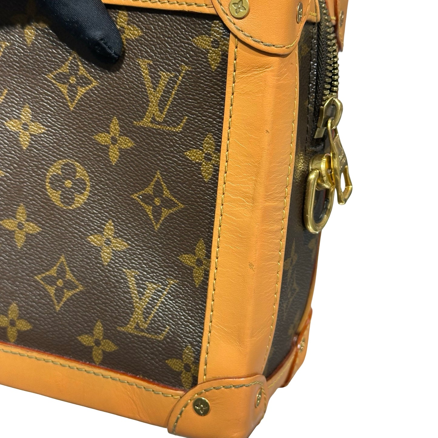 LV TRUNK MONOGRAM ECLIPSE CANVAS SHOULDER BAG [3000596]