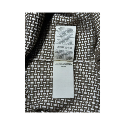 HERMES KHAKI SHORT SLEEVE KNIT [20000276]