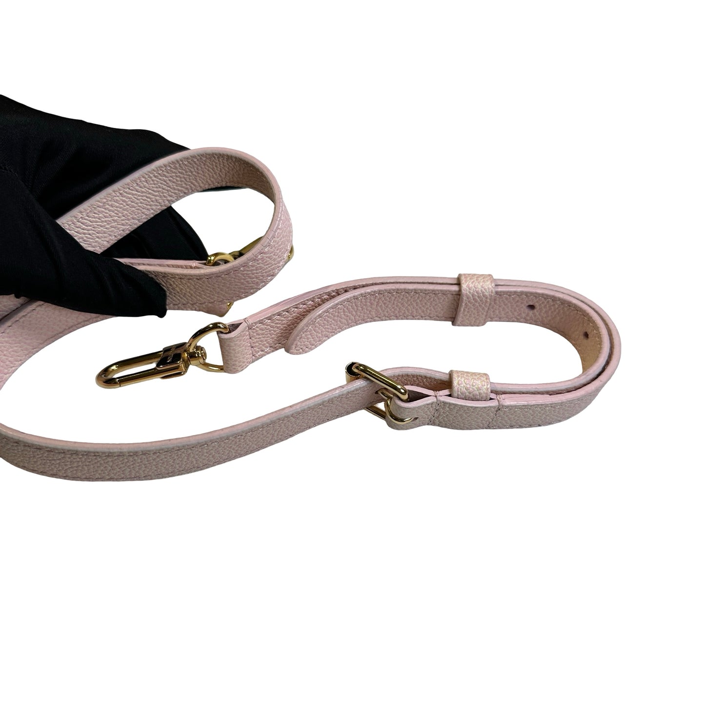 Used LOUIS VUITTON Monogram Empreinte Leather On The Go Handbag Sunrise Pastel
