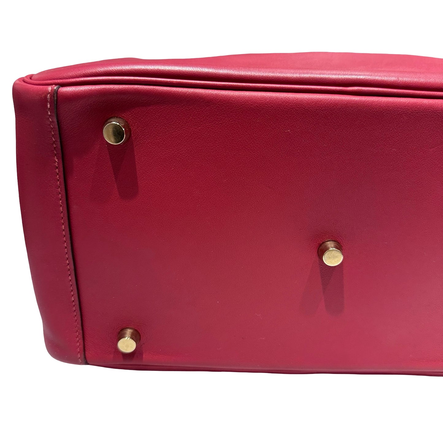 Used HERMÈS Lindy 30 Two Way Shoulder Bag Red Orange (93) GHW