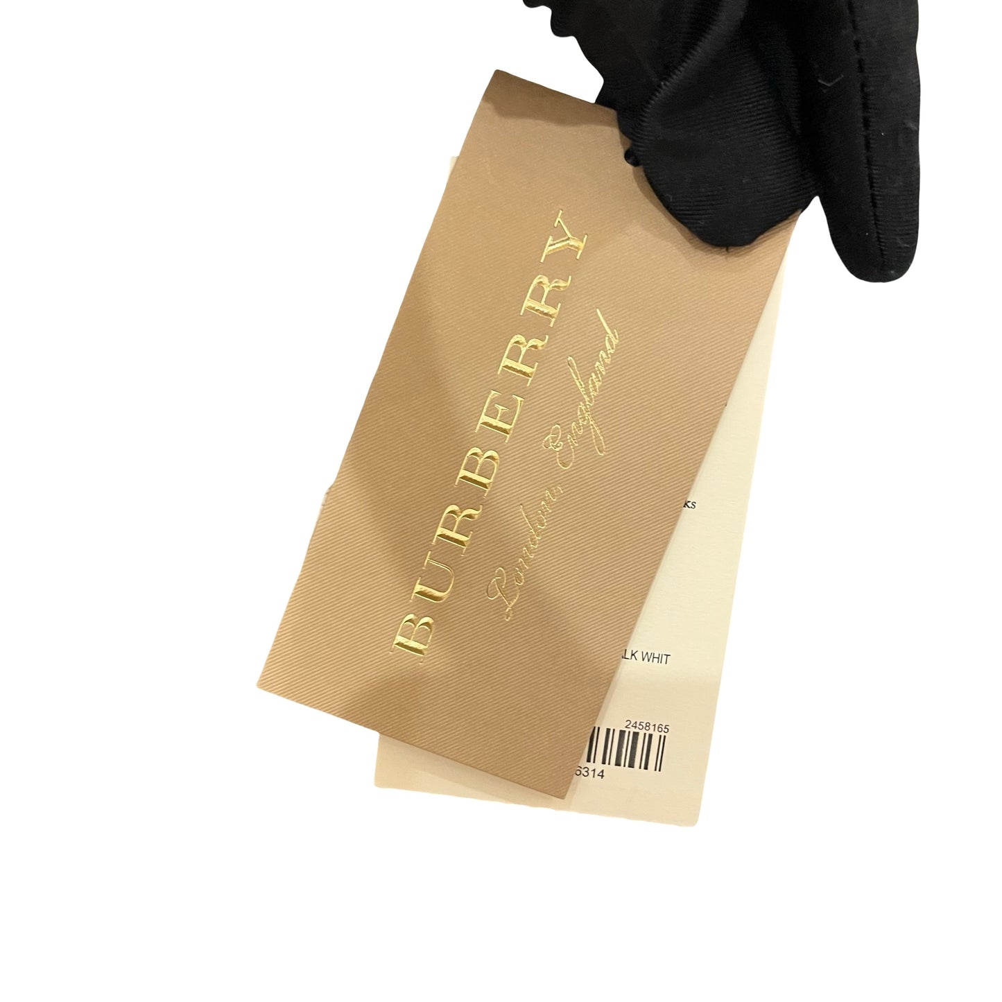 Used BURBERRY Canvas Large Tote Shopper Yellow White Shopper Bag