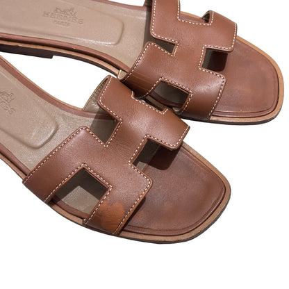 Used HERMÈS Oran Sandals Shoes