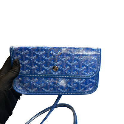 Used GOYARD Canvas Tote PM Tote Bag Blue