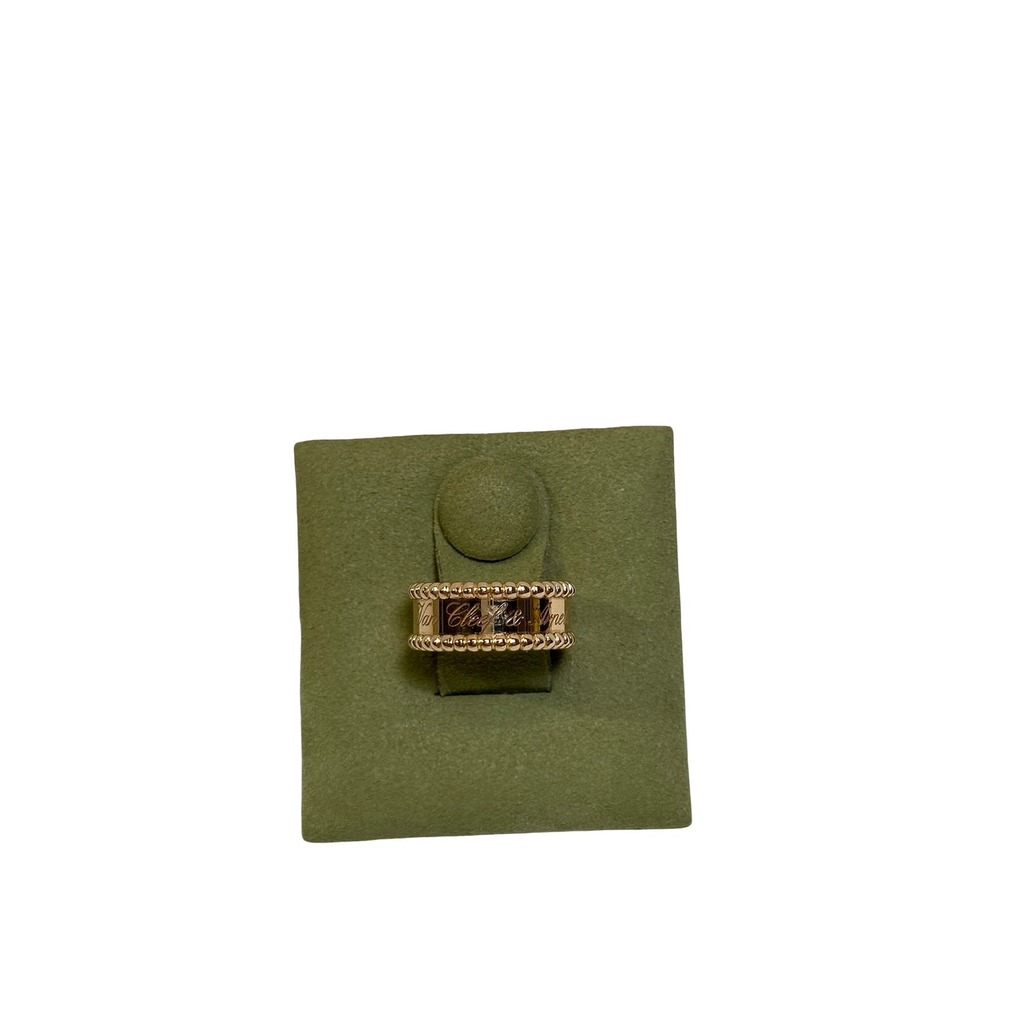 Used VAN CLEEF & ARPELS AU750 Perlee Ring Rose gold