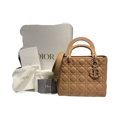 DIOR LADYDIOR MEDIUM TWO WAY SHOULDER BAG [3000252]