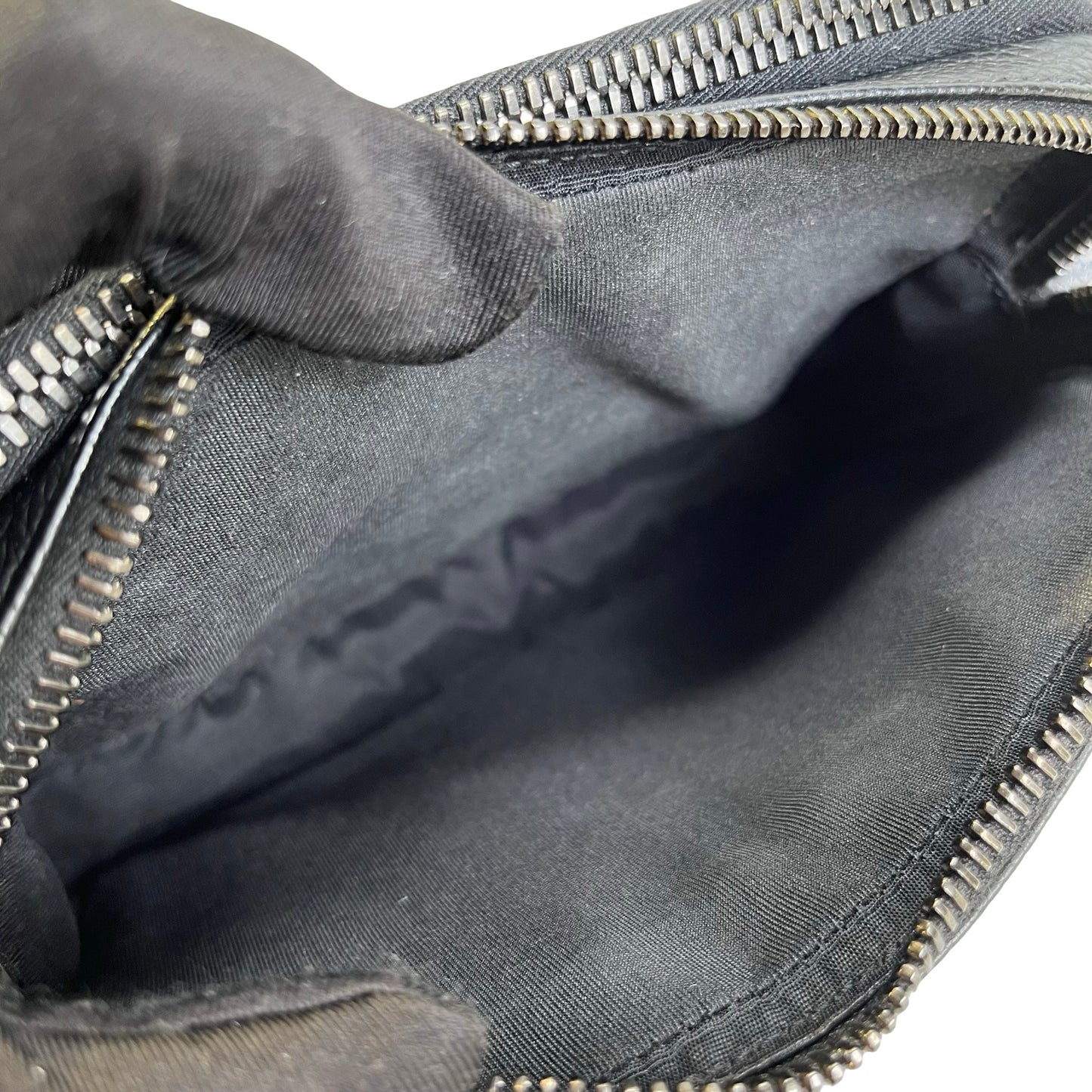 Used DIOR Oblique Jacquard Oblique Roller Messenger Bag Camera Bag Navy Blue Beige