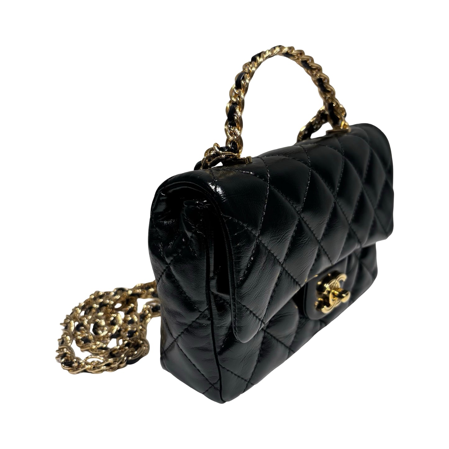 CHANEL MINI FLAP TWO WAY SHOULDER BAG [20000311]