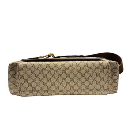 Used GUCCI Canvas Cross Body Bag Brown