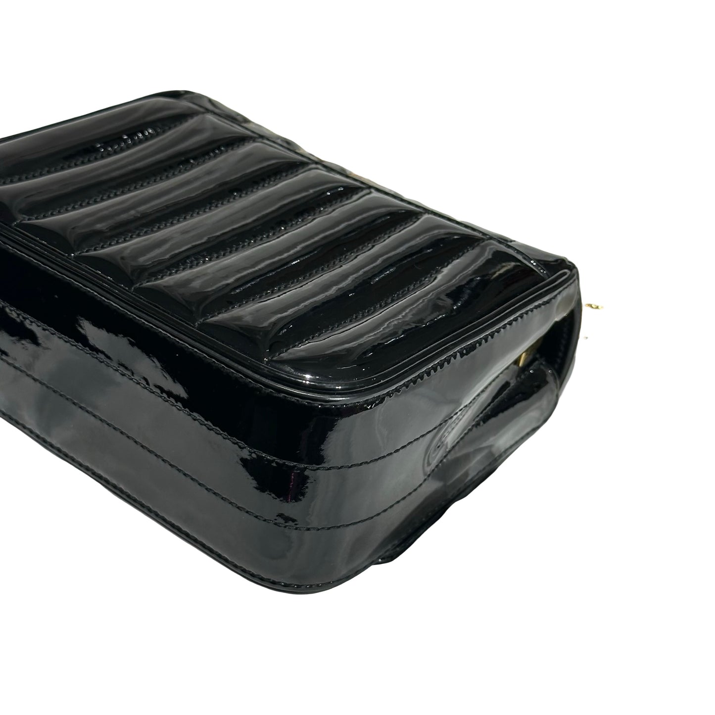 Used SAINT LAURENT Cross Body Bag Black GHW