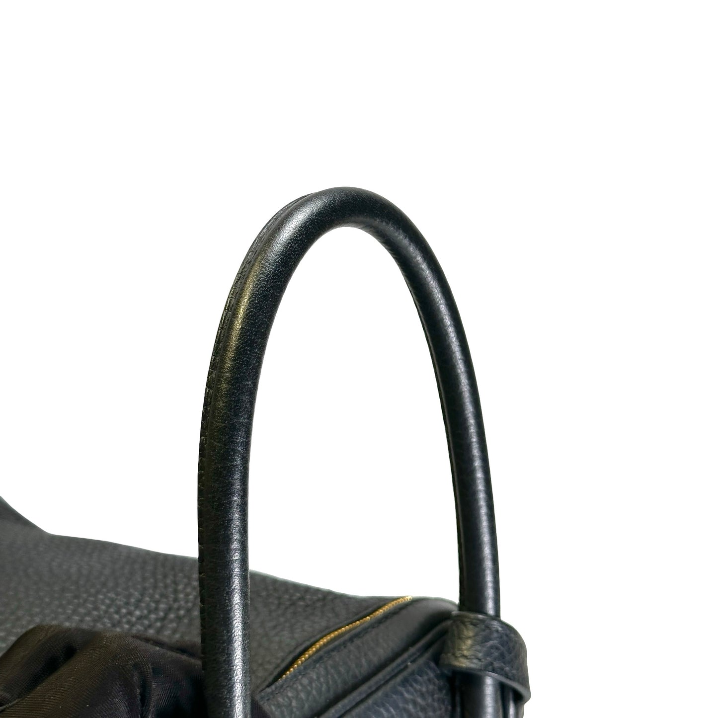 Used HERMES Tc Lindy 26 Shoulder Bag Black Ghw