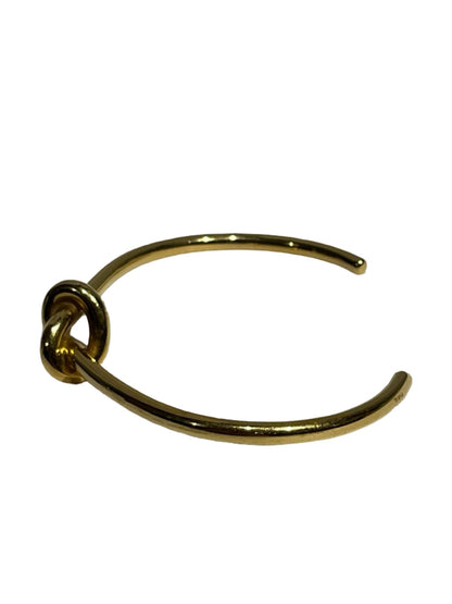 Used CÉLINE Brass Knot Bracelet Accessories GHW