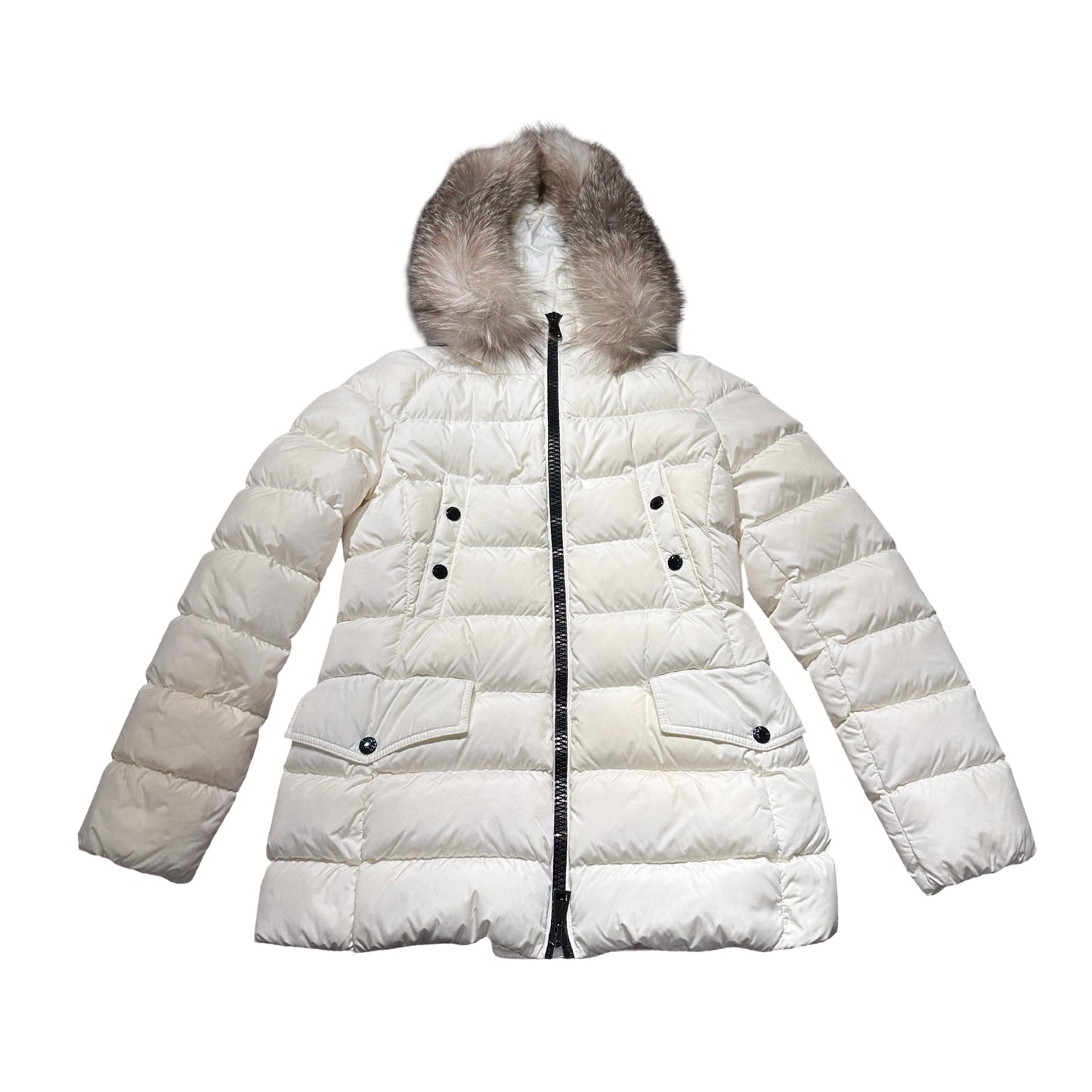 Used MONCLER Puffer Clion Giubbotto Clothes White