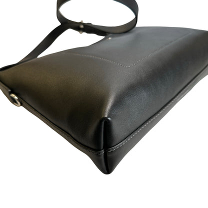 COACH Leather Crossbody Cross Body Bag Black